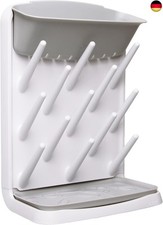 Ubbi Vertical Baby Bottle Drying Rack, Space Saving Countertop Drying Rack Baby