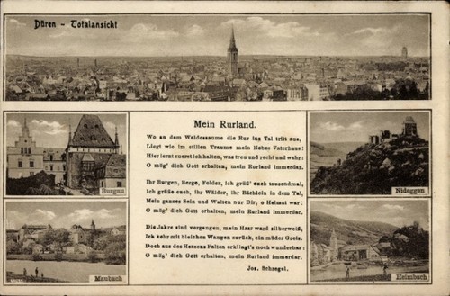 Düren nordrhein - ak,