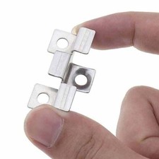 210x EDELSTAHL WPC Clips Befestigung Klammern Dielen Terrassendielen Montageclip