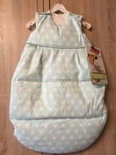 Odenwälder Baby nest Daunen Schlafsack 70 NEU Daunenschlafsack Sterne grün
