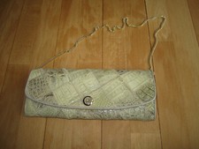 Exclusive elegante Vintage Damenhandtasche 60er/70er Jahre Leder Kroko 