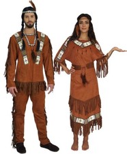 Kostüm indianerin indianer - indianerin,