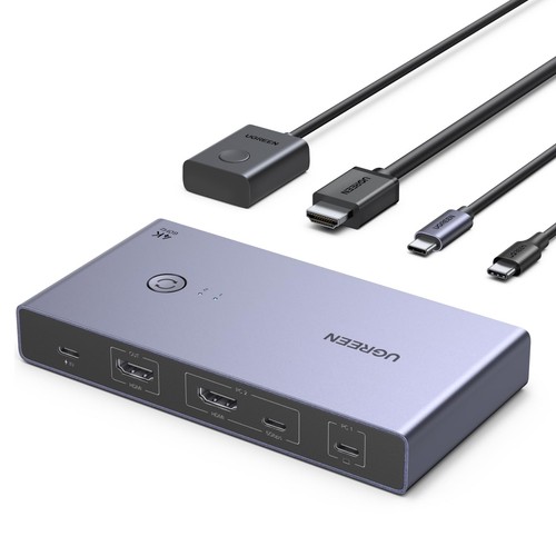 Ugreen usb hdmi kvm - c+hdmi, switch
