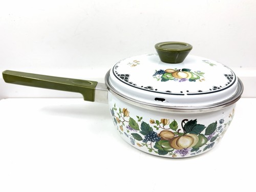 Baumann vintage emaille topf - vintage,