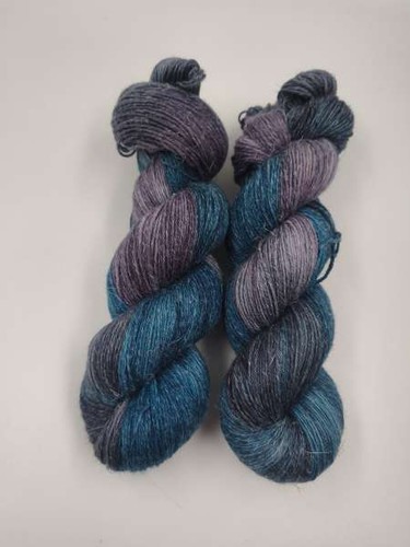 Handgefärbte merino leinen - handgefärbte,