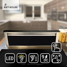 Downdraft Arbeitsplatte Einziehbar Dunstabzugshaube Edelstahl Tischabzug Glas