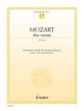 Ave verum: KV 618. mittlere