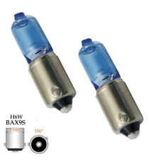 2x H6W 12V BAX9s Original Blue