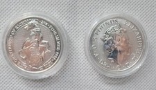 The Queens Beasts 2 Oz Silbermünze "White Greyhound of Richmond" 2021