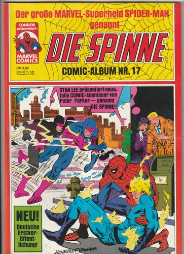 Die spinne comic album - die, comic-album
