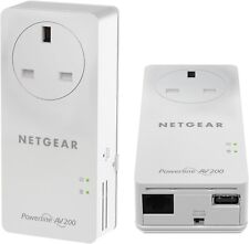Netgear XAUB2511 Powerline Music Extender Netzwerk Adapter 200 Mbit Ethernet