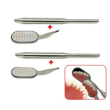 Zahnmedizin ische Mundspiegel