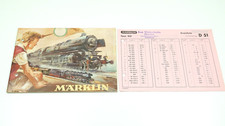 Märklin 1951 D51D Katalog Preisliste Wahnschaffe München H0 alt 50er Jahre 06 51