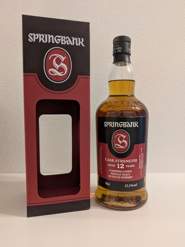 Springbank cask strength - springbank, 12
