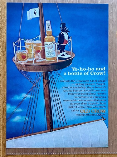 Old crow bourbon - old,