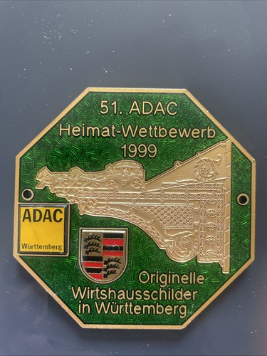 Adac plakette 1999 - plakette,