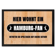 Hier wohnt ein Hamburg-Fan
