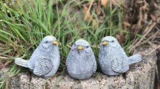 Frostfeste steinfigur 3er set - steinfigur, 3er-set