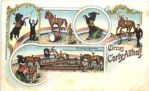 Circus corty althoff litho - circus,