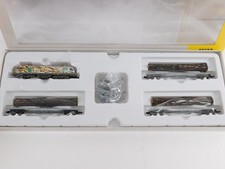 Minitrix N 11612 Holztransportzug der SETG 4-teilig in OVP Einmalige Serie