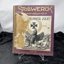 C661 Stollwerck Sammelalbum No.14 1913 Aus Großer Zeit 1813-1815 Stickeralbum