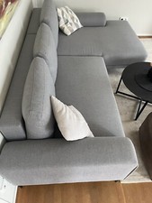 Sofa mit Ottomane rechts