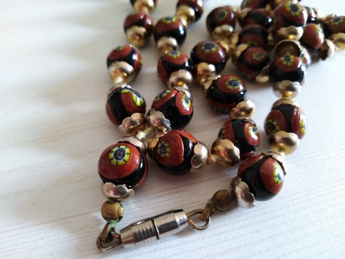 Murano glasperenkette vintage - glasperenkette,