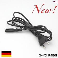 EURO NETZ POWER CABLE STROM KABEL KALTGERÄTESTECKER 2-POL PIN 8-FORM STROMKABEL