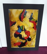 Joachim Silver‘s Silvers Ölbild Gemälde Bild Modern Art Abstrakt opt. mit Rahmen