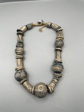 Antike afrikanische Tonperlen