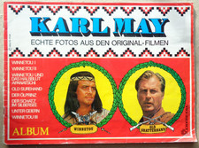 Karl May Americana Sammelalbum Winnetou Old Shatterhand Lex Barker Pierre Brice