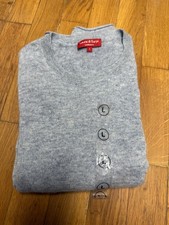 Cashmere Pullover Laura di Sarpi hellgrau L / M  - ***NEU ohne Etikett