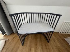 Babybay Boxspring 89x51cm Grau
