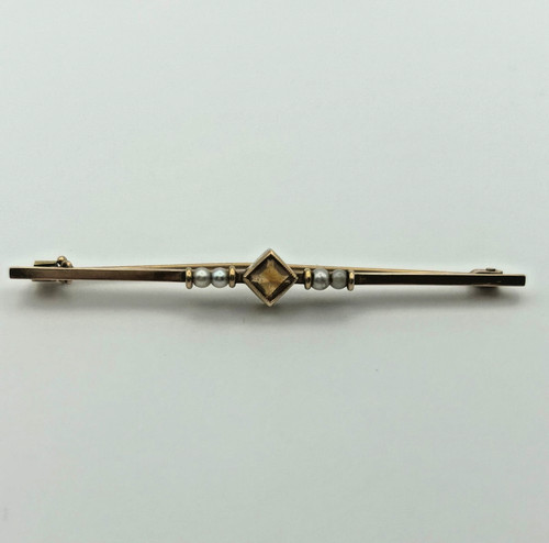 Anstecknadel brosche 585er - anstecknadel,