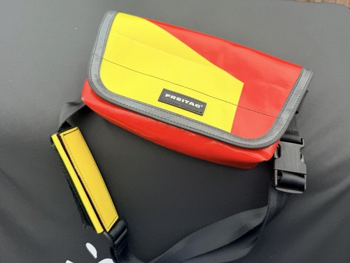 Freitag tasche jamie rot gelb - rot,