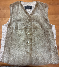 Vintage Fellweste Echtpelz