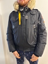 Parajumpers Masterpiece Series Parka Schwarz Original Kojotenfell Gr. L