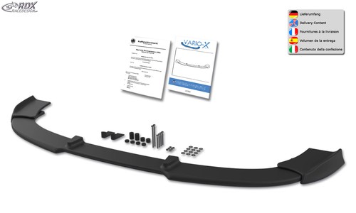 Rdx frontspoilerlippe vario - rdx,