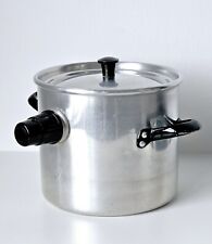 alter Alu Topf Milchtopf 1,5 Liter  doppelwandig Wasserbad Simmertopf Vintage