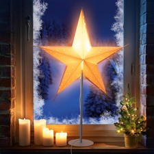 Weihnachtsstern Tischlampe -