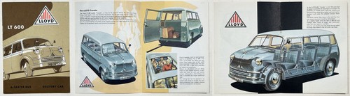 Lloyd 600 bus prospekt - 600,