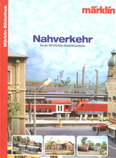 MÄRKLIN-Bibliothek |"Nahverkehr"| fester Einband | 4 Panoramaseiten Gleispläne |