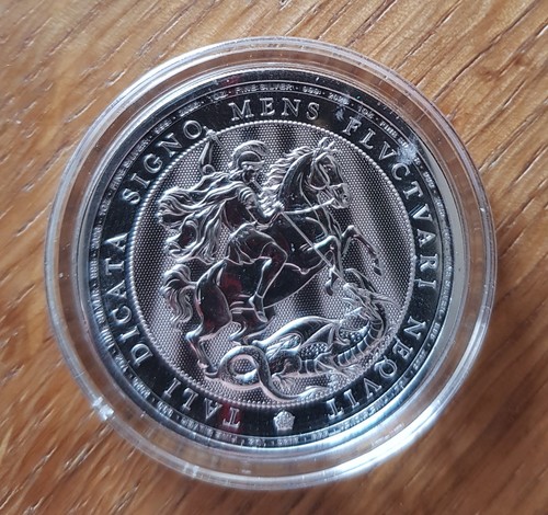 1oz silbermünze 2026 george - silbermünze,
