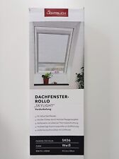 Lichtblick Dachfensterrollo Skylight, Thermo - Weiß 97,3x100 cm, für Velux SK06