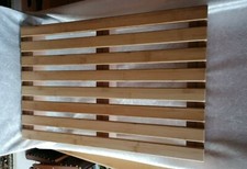 Einstieghilfe Tritterhöhung Dusche Badewanne Sanitär Bambus Buche 9cm sehr stabi