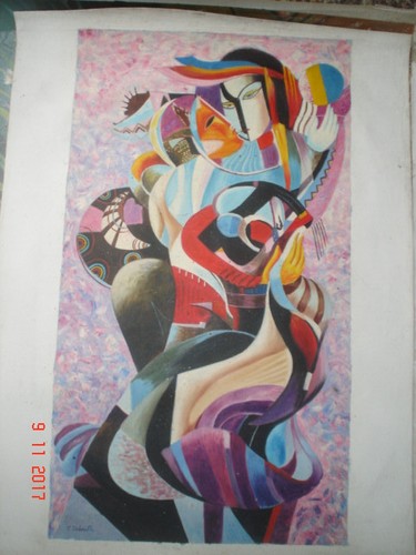 Gemalde original -  ol,