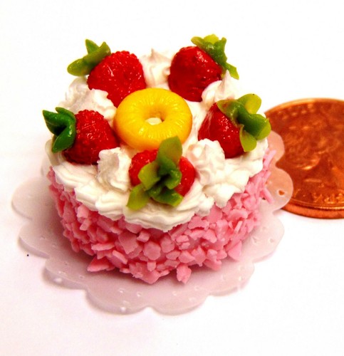 Tumdee puppenhaus runde torte - puppenhaus,