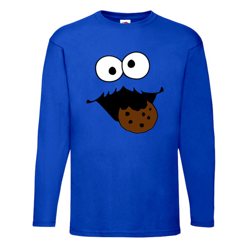 Krümelmonster longsleeve - krümelmonster,