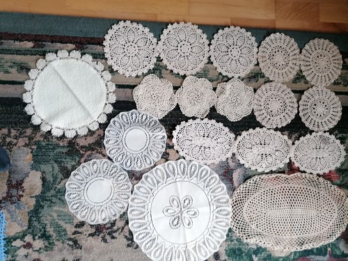 Gestrickte tischdecken - gestrickte,