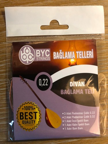 Saz baglama teli 22lik - saz,
